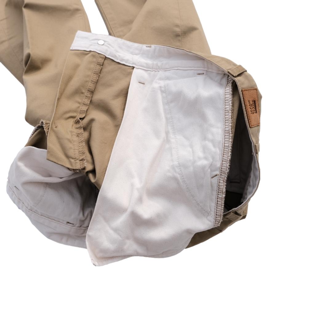 Japan Blue Slim Fit Stretch Trousers (Beige)