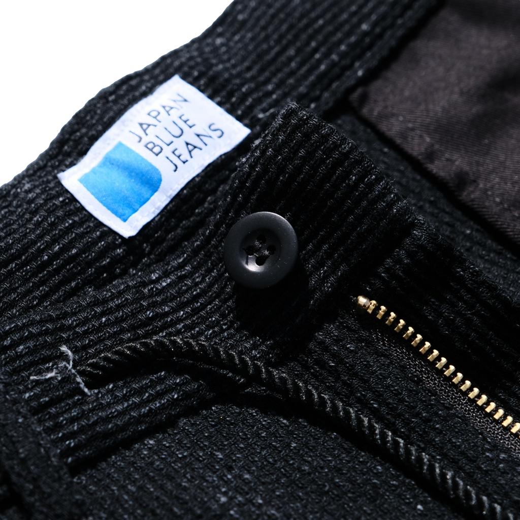 Japan Blue Black Sashiko Easy Pants