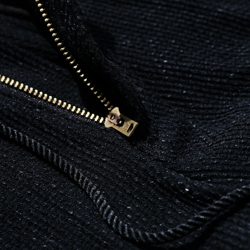 Japan Blue Black Sashiko Easy Pants