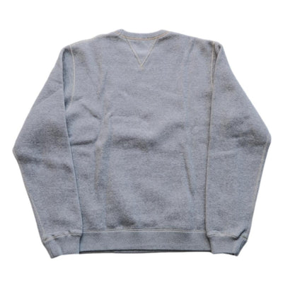 Loop & Weft Super Fluffy Knit Double-V Sweatshirt (Gray)