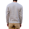 Loop & Weft Super Fluffy Knit Double-V Sweatshirt (Gray)