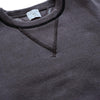 Loop & Weft Super Fluffy Knit Double-V Sweatshirt (Black)