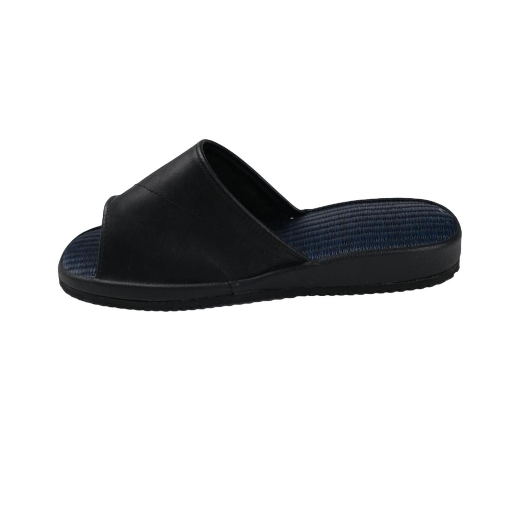 All black slippers store