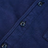 Loop & Weft "Big Herringbone" Pile Knit 1950's Cardigan (Navy)