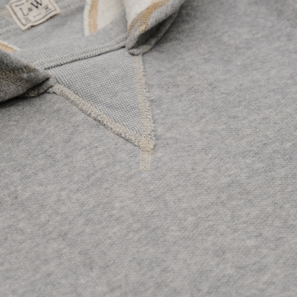 Loop & Weft Super Fluffy Knit Double-V After Hood Sweatshirt