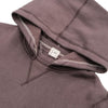 Loop & Weft Super Fluffy Knit Double-V After Hood Sweatshirt (Black)