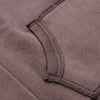 Loop & Weft Super Fluffy Knit Double-V After Hood Sweatshirt (Black)
