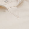Loop & Weft Super Fluffy Knit Double-V After Hood Sweatshirt (Ivory)