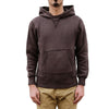 Loop & Weft Super Fluffy Knit Double-V After Hood Sweatshirt (Black)