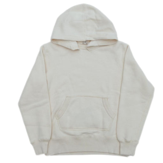 Loop & Weft Super Fluffy Knit After Hood Sweatshirt (Ivory)