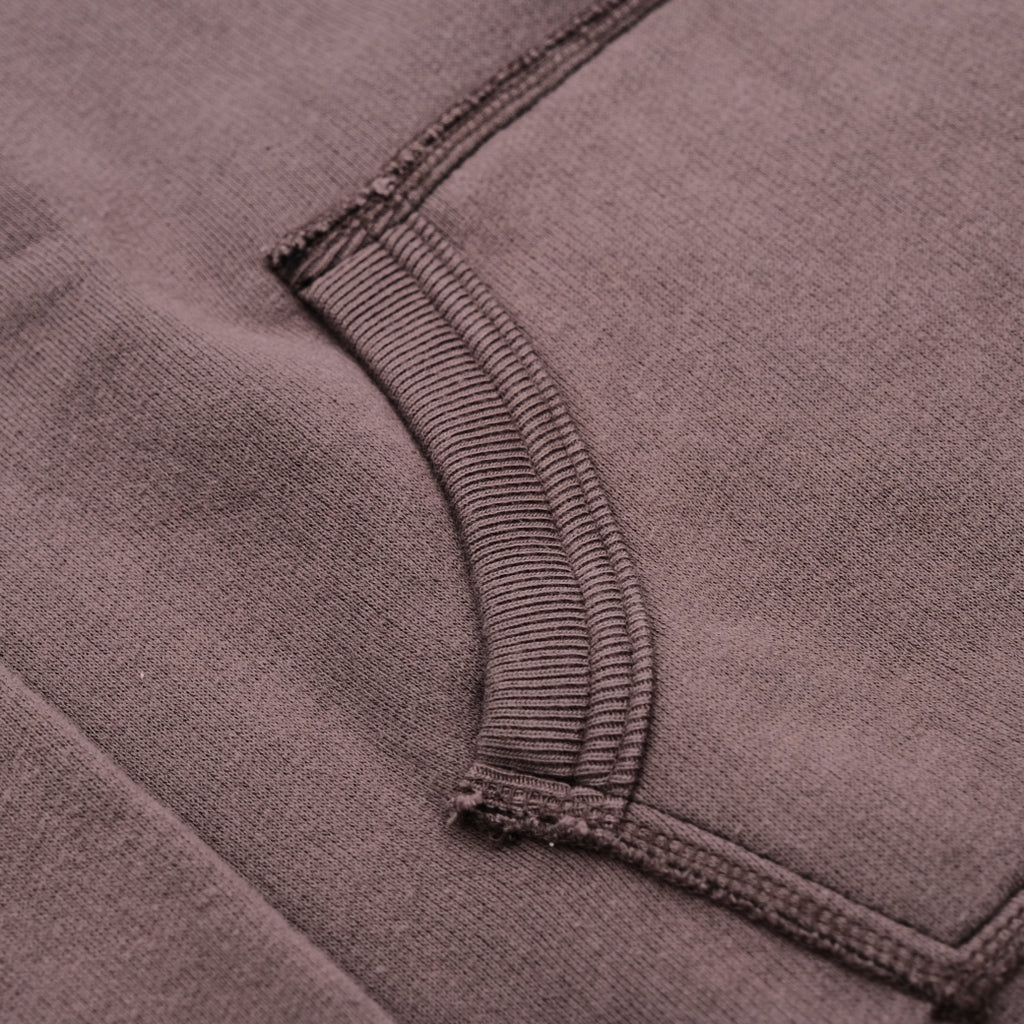 Loop & Weft Super Fluffy Knit After Hood Sweatshirt (Black)