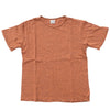 Loop & Weft Super Slub Crewneck Tee (Orange)