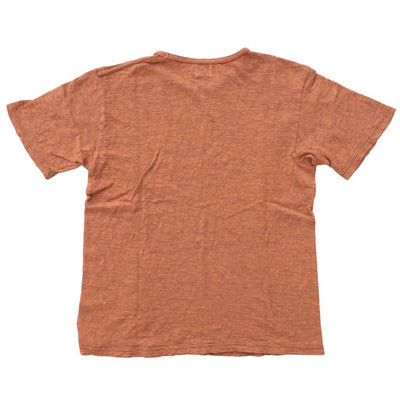Loop & Weft Super Slub Crewneck Tee (Orange)