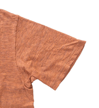 Loop & Weft Super Slub Crewneck Tee (Orange)