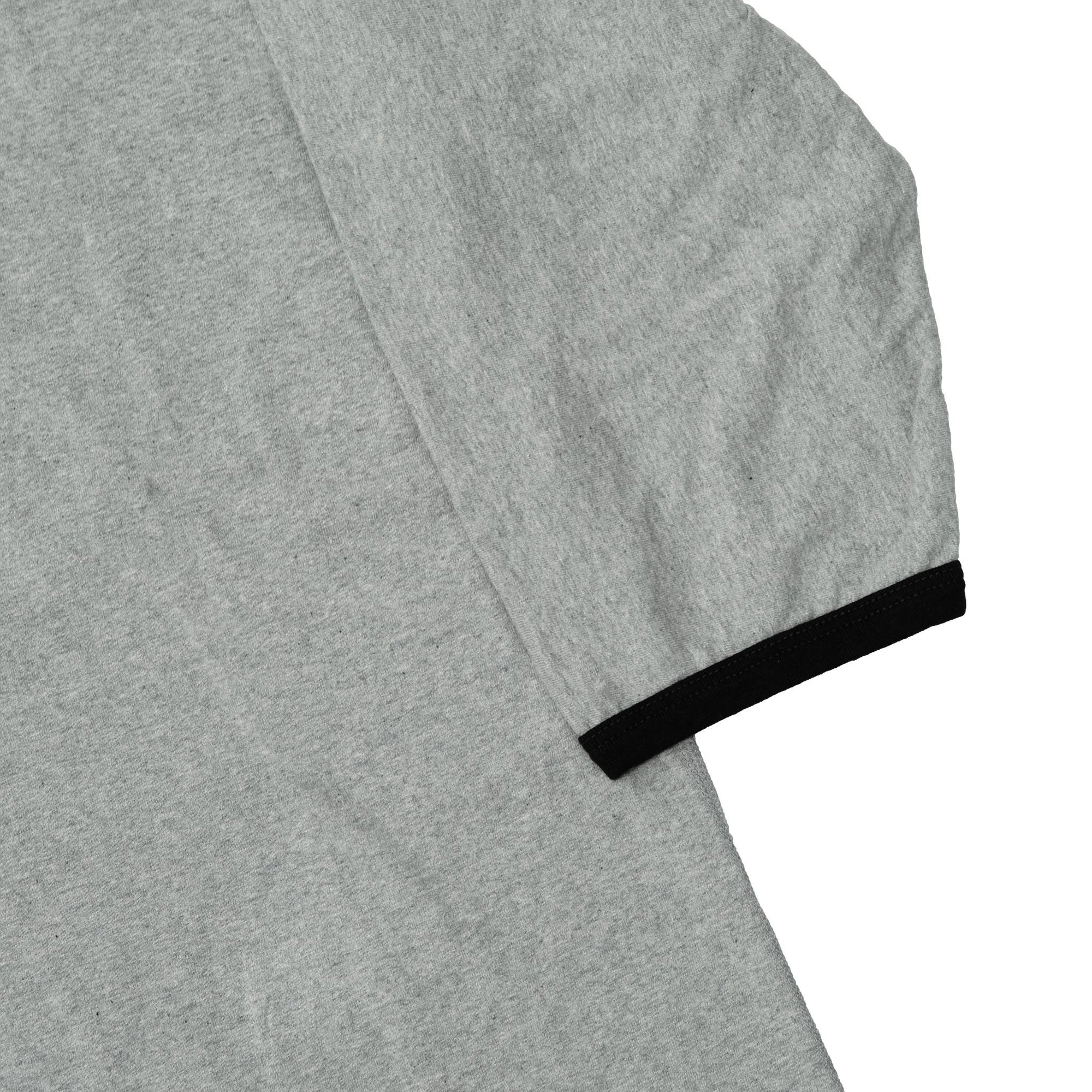 Loop & Weft Recycled Supima Cotton Q/S Crewneck Tee (2-Tone Gray)