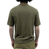 Loop & Weft Recycled Supima Cotton Freedom Sleeve Crewneck Tee (Olive)