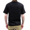 Loop & Weft Recycled Supima Cotton Freedom Sleeve Crewneck Tee (Black)