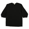 Loop & Weft Recycled Supima Cotton Q/S Crewneck Tee (Black)