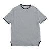 Loop & Weft Recycled Supima Cotton Edge Piping S/S Crewneck Tee (2-Tone Gray)