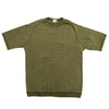 Loop & Weft Recycled Supima Cotton Freedom Sleeve Crewneck Tee (Olive)