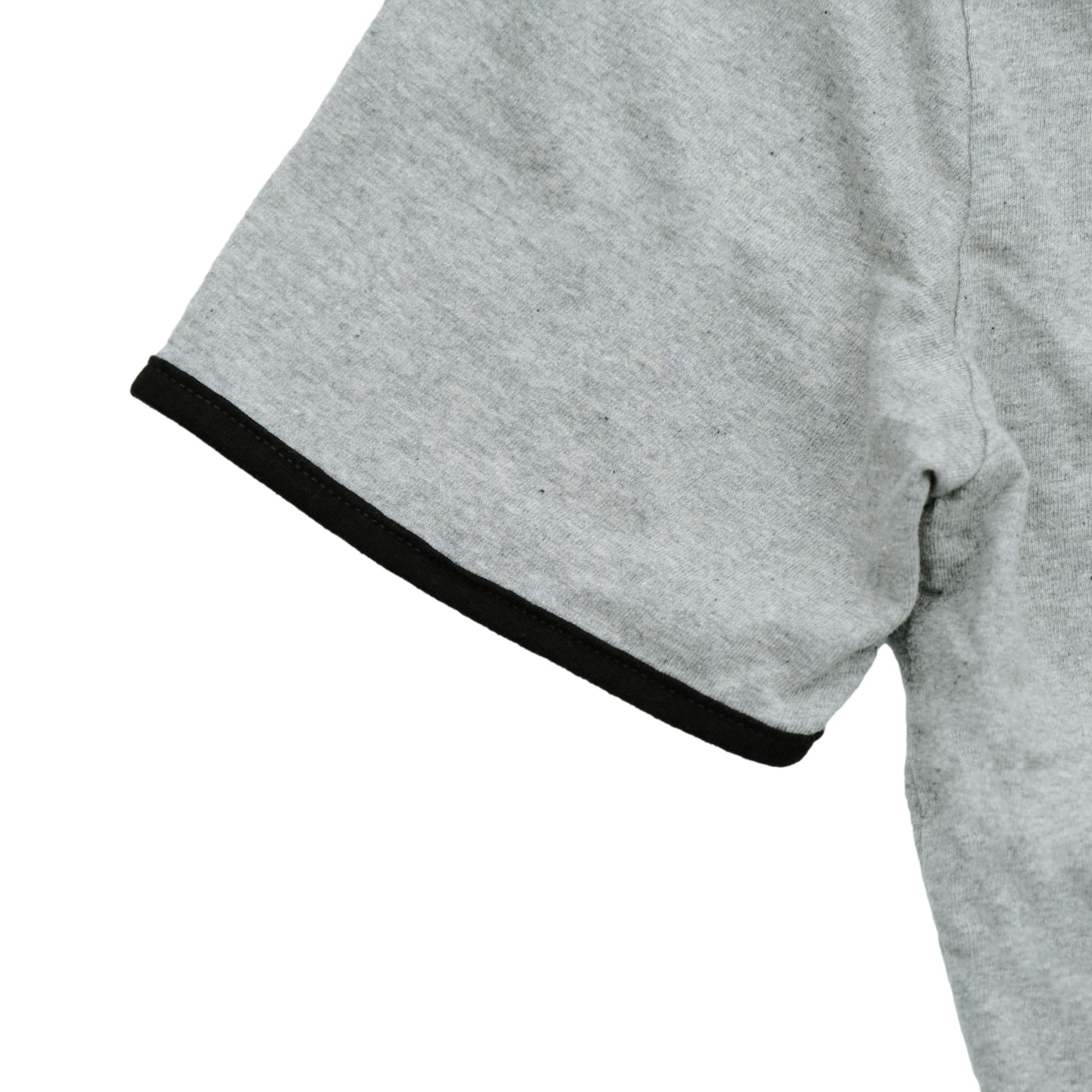 Loop & Weft Recycled Supima Cotton Henley (2-Tone Gray)