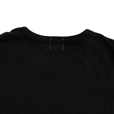 Loop & Weft Recycled Supima Cotton S/S Crewneck Tee (Black)