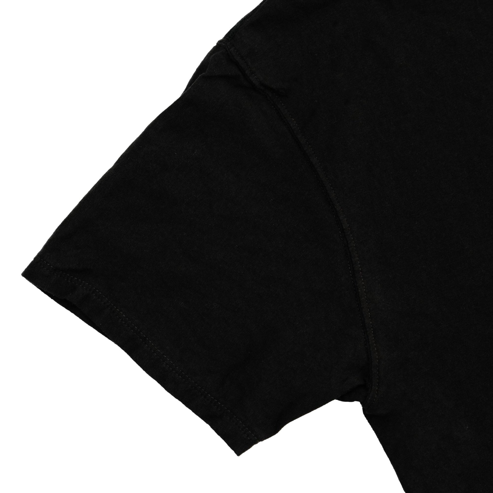 Loop & Weft Recycled Supima Cotton S/S Crewneck Tee (Black)