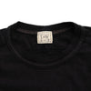 Loop & Weft Recycled Supima Cotton Freedom Sleeve Crewneck Tee (Black)