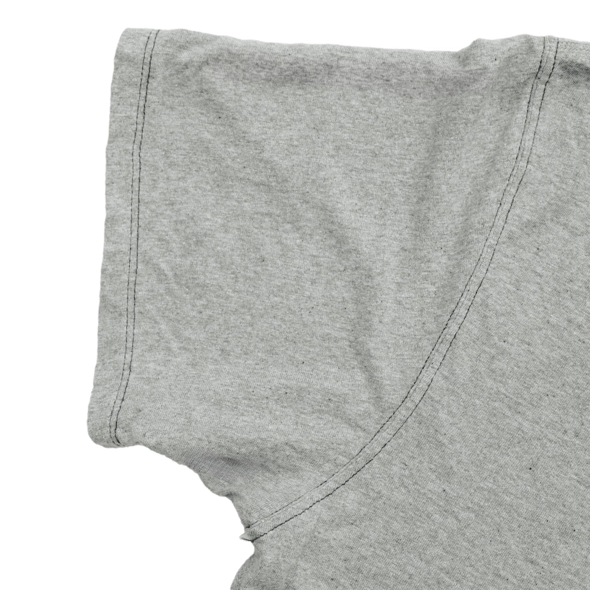 Loop & Weft Recycled Supima Cotton S/S Crewneck Tee (2-Tone Gray)