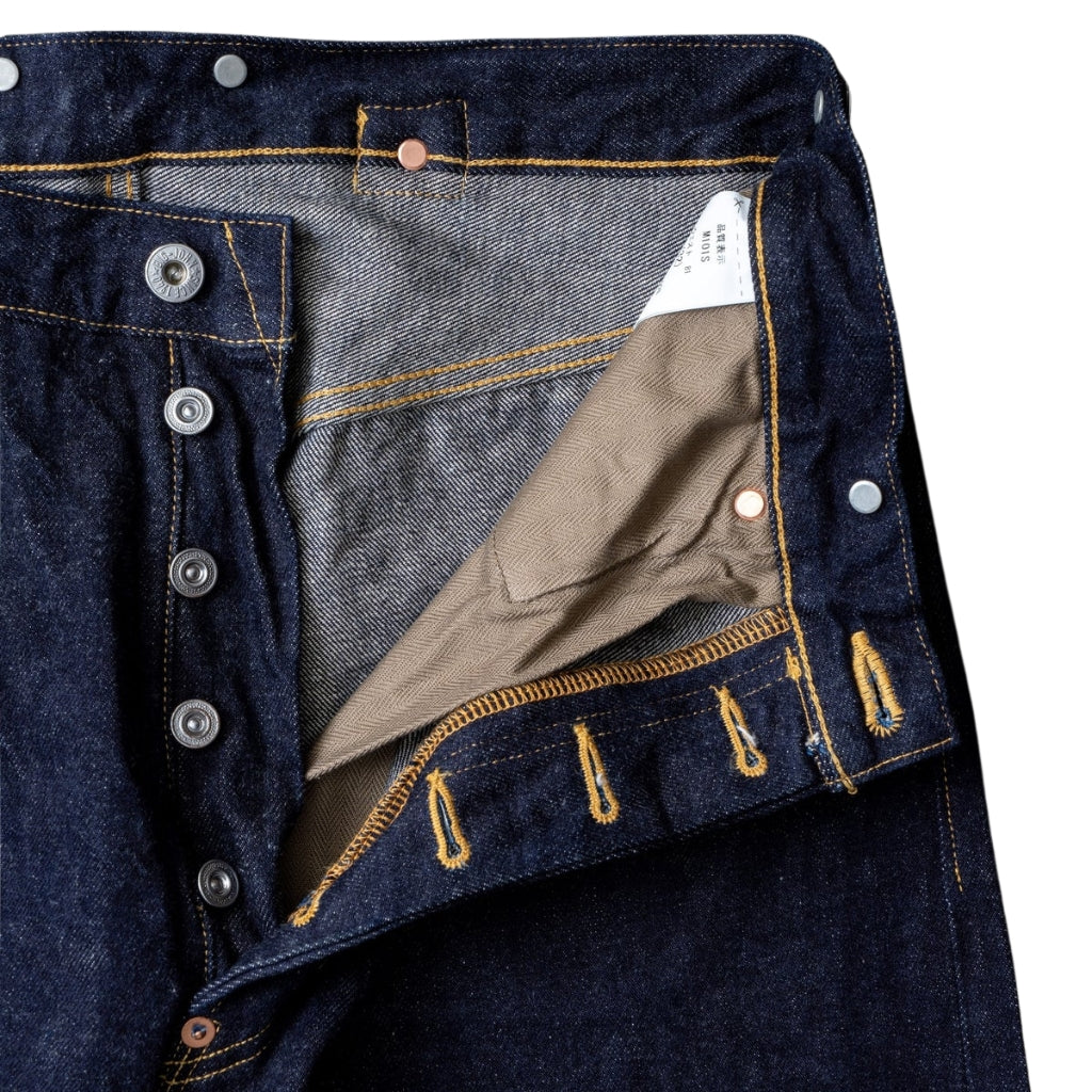 Big John Sea Island Cotton Selvedge Denim Waist Overalls