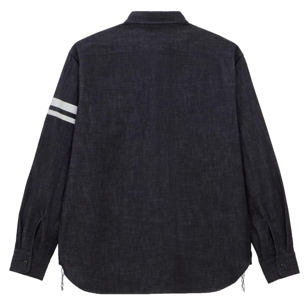 Momotaro 8oz. GTB Selvedge Denim Work Shirt - Okayama Denim