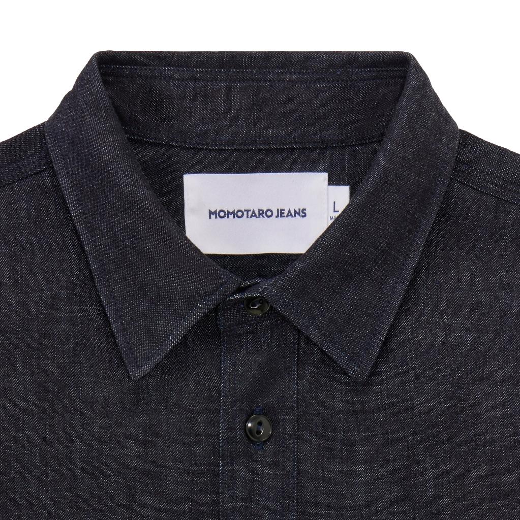 Momotaro 8oz. GTB Selvedge Denim Work Shirt - Okayama Denim