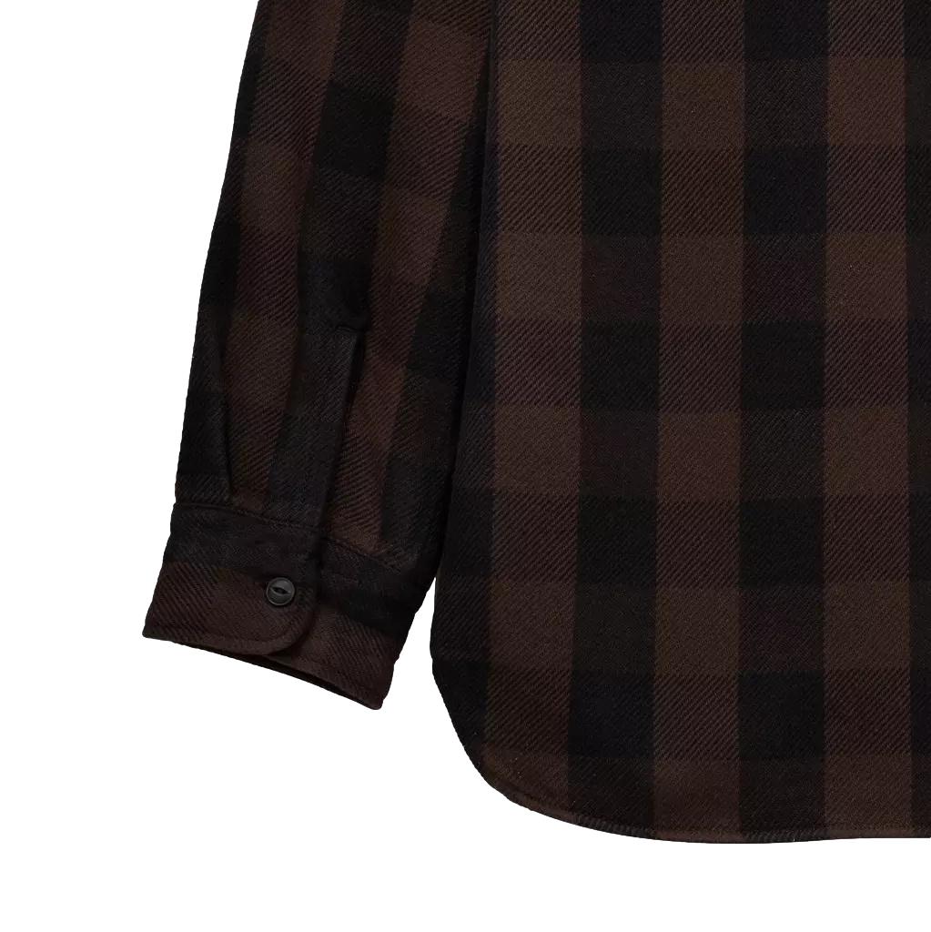 Momotaro Nishiwaki Block Check Flannel Shirt