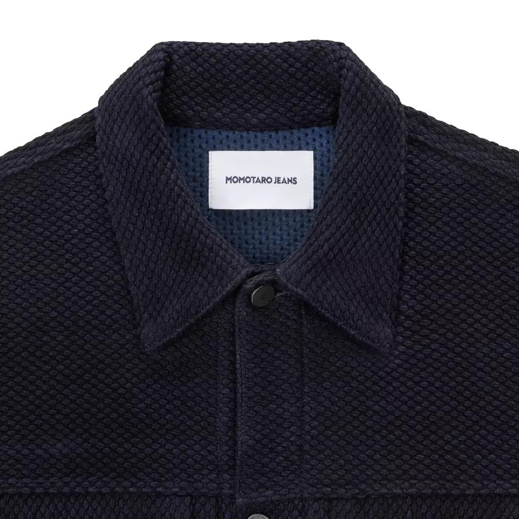 Momotaro "Bushu" Heavyweight Natural Indigo Sashiko Type 2 Jacket
