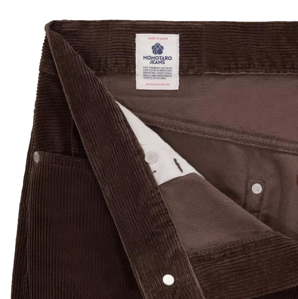 Momotaro Jumbo Corduroy Pants (Brown)