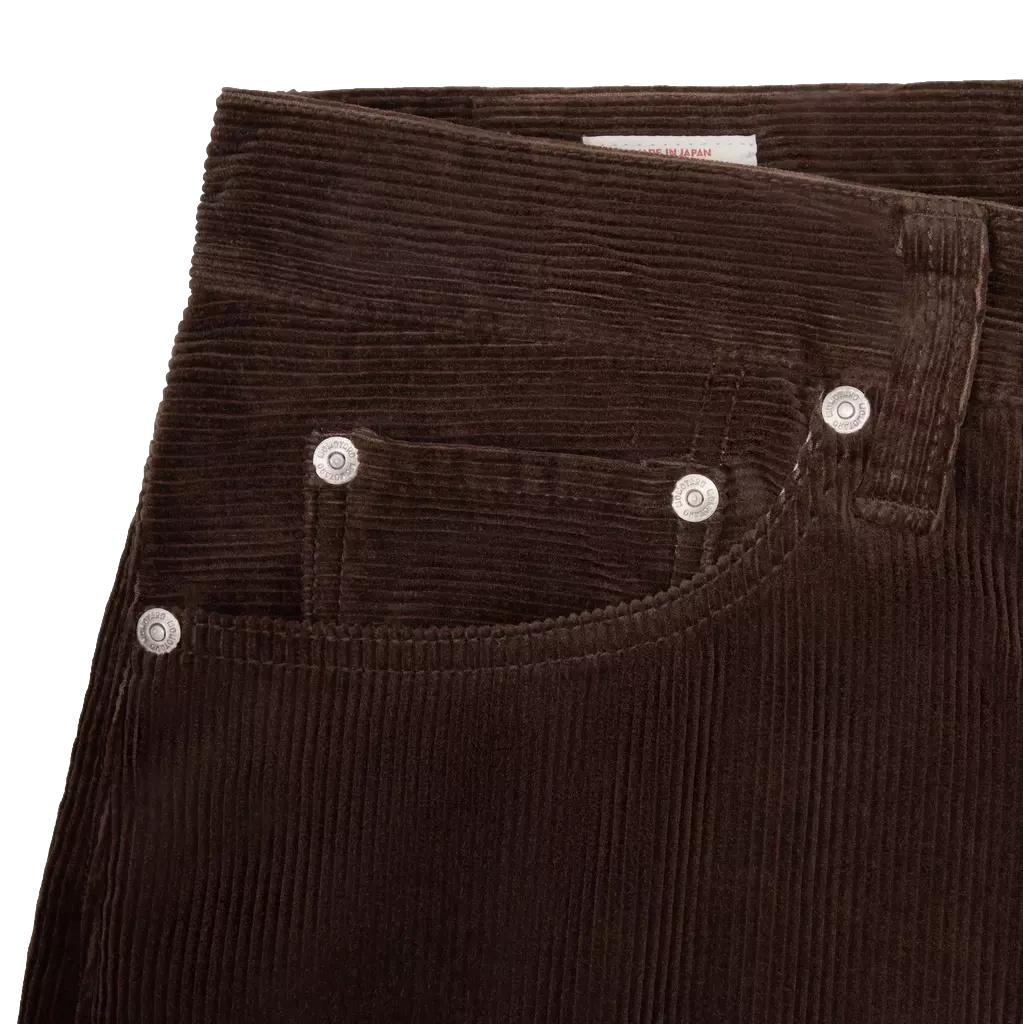 Momotaro Jumbo Corduroy Pants (Brown)