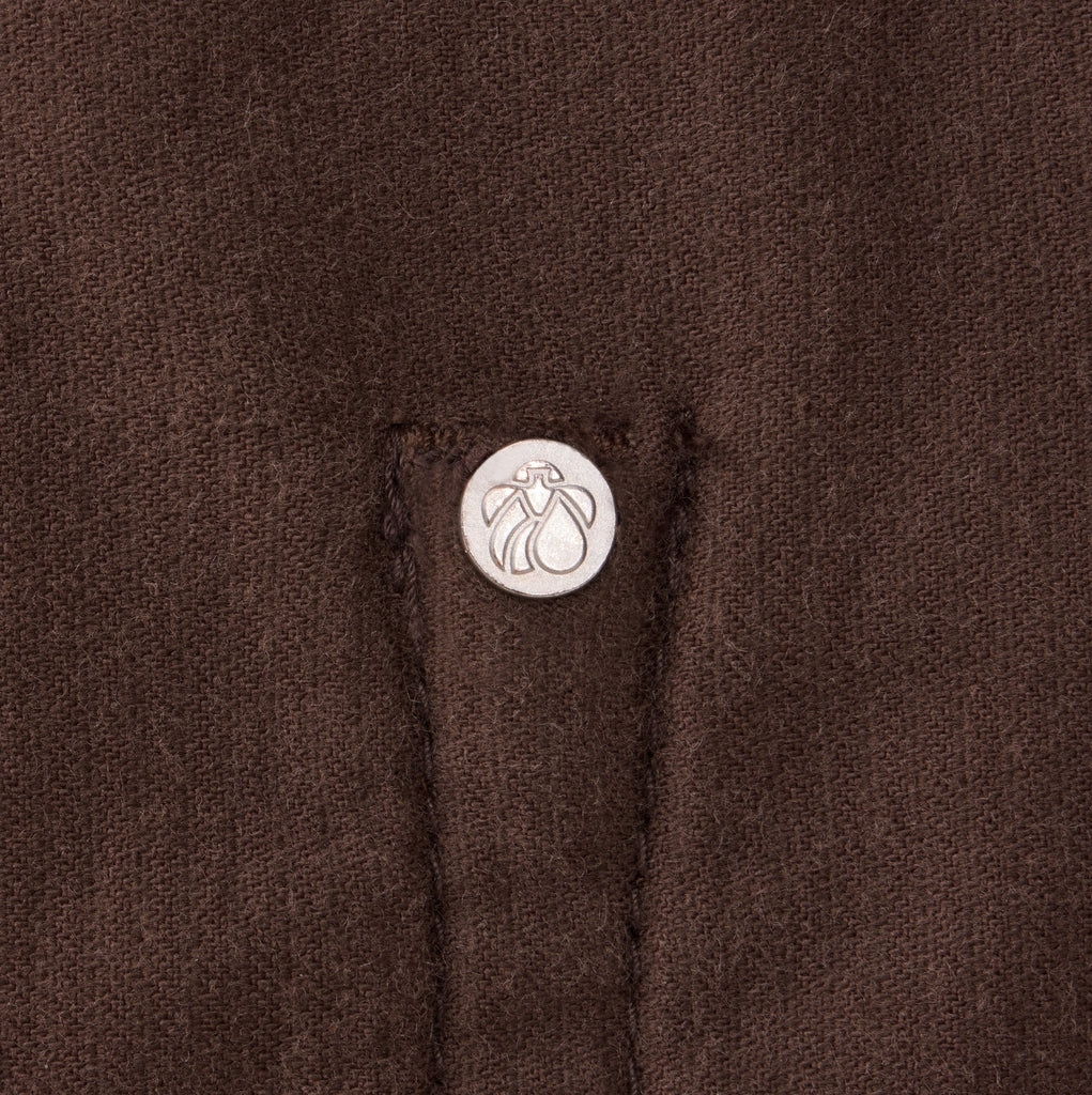 Momotaro Jumbo Corduroy Pants (Brown)