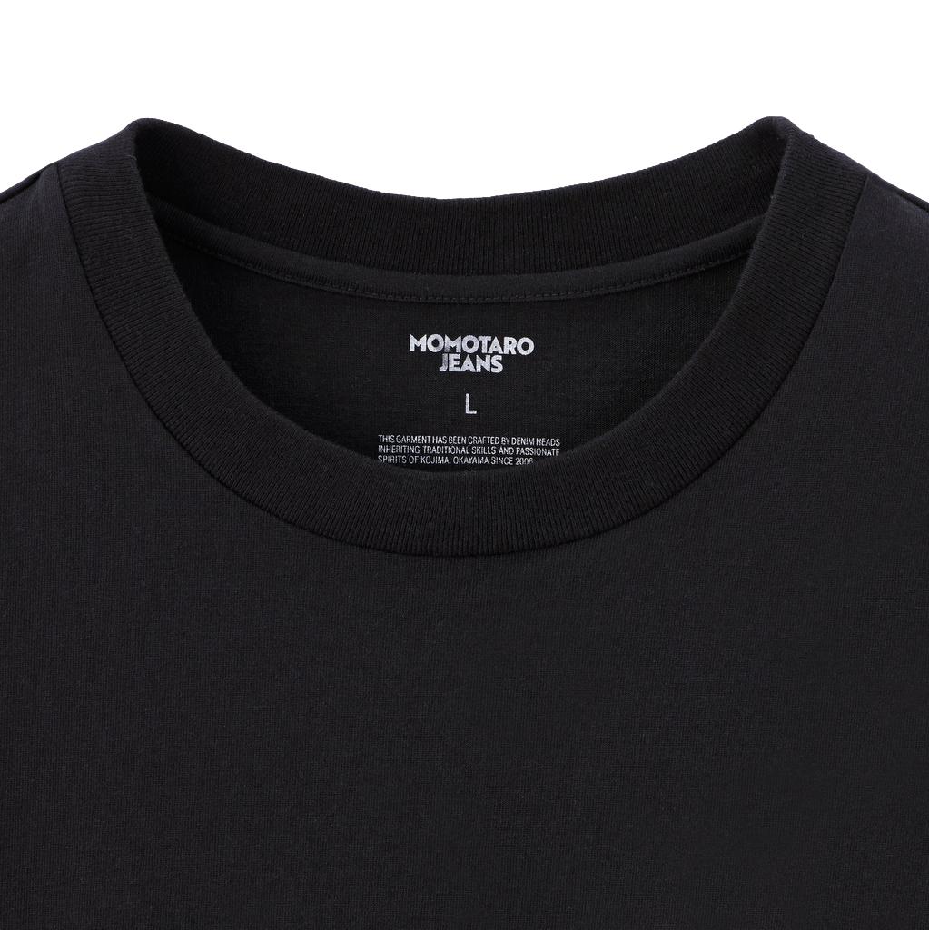 Momotaro Suvin Gold S/S Tee (Black)