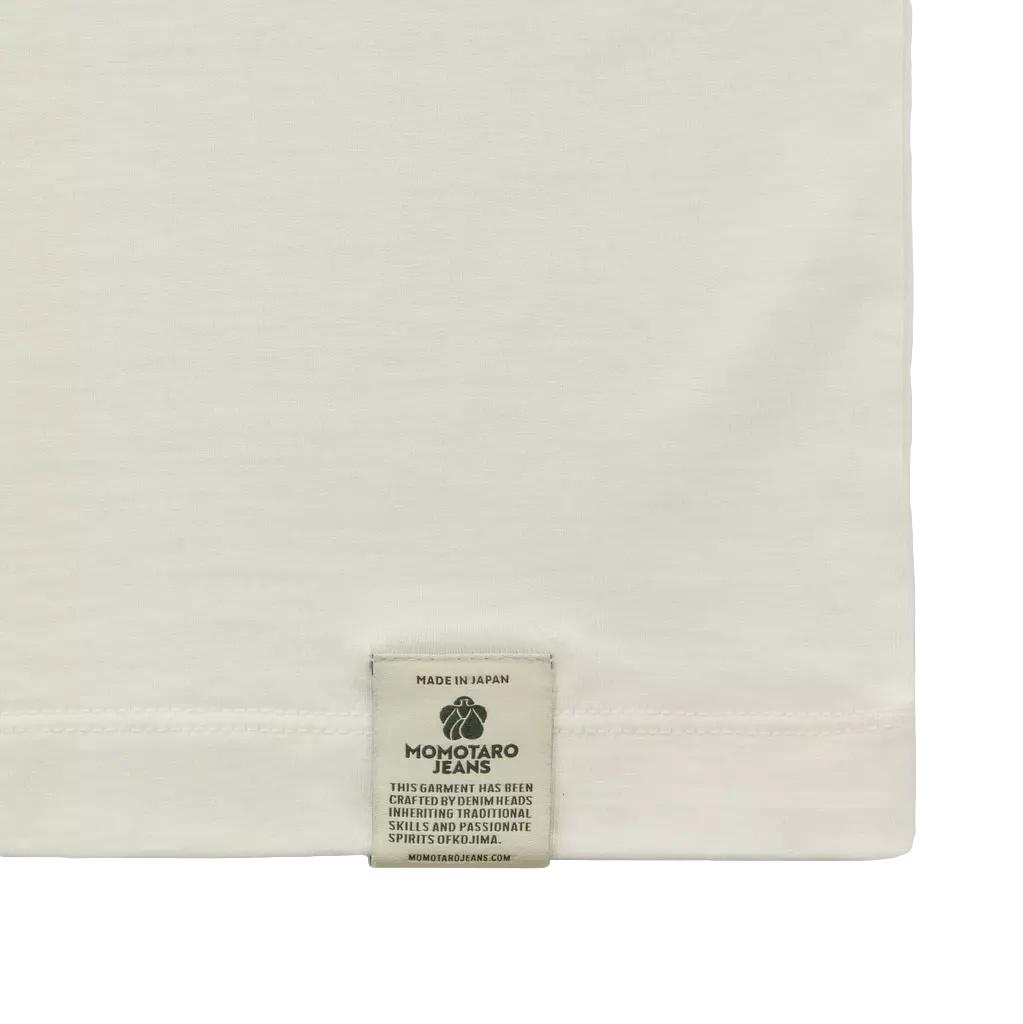Momotaro Suvin Gold S/S Tee (White)