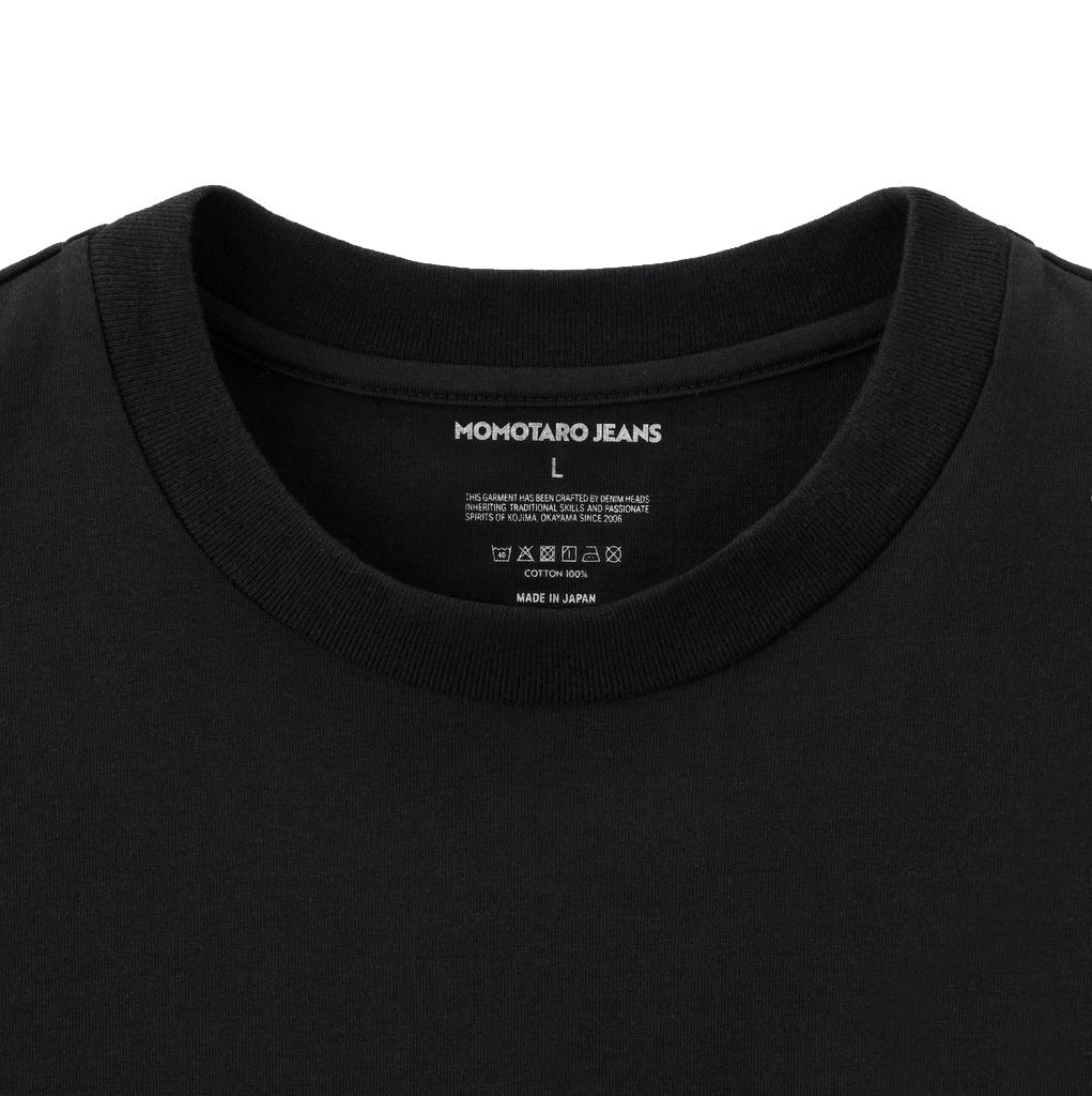 Momotaro Suvin Gold GTB L/S Tee (Black)