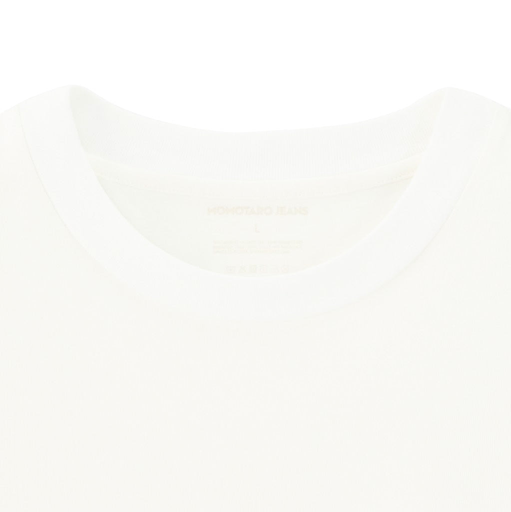 Momotaro Suvin Gold GTB L/S Tee (White)