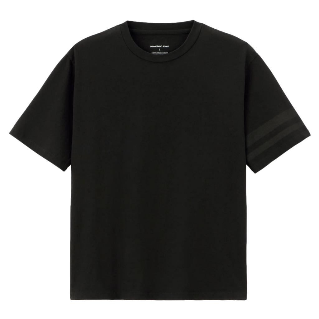 Momotaro Suvin Gold GTB S/S Tee (Black)