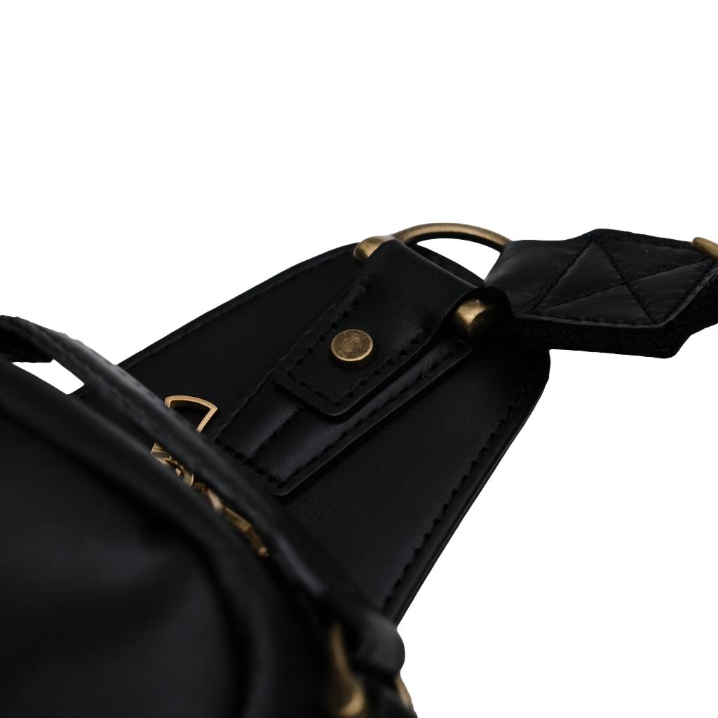 Master-piece "Gloss" Leather Sling Bag