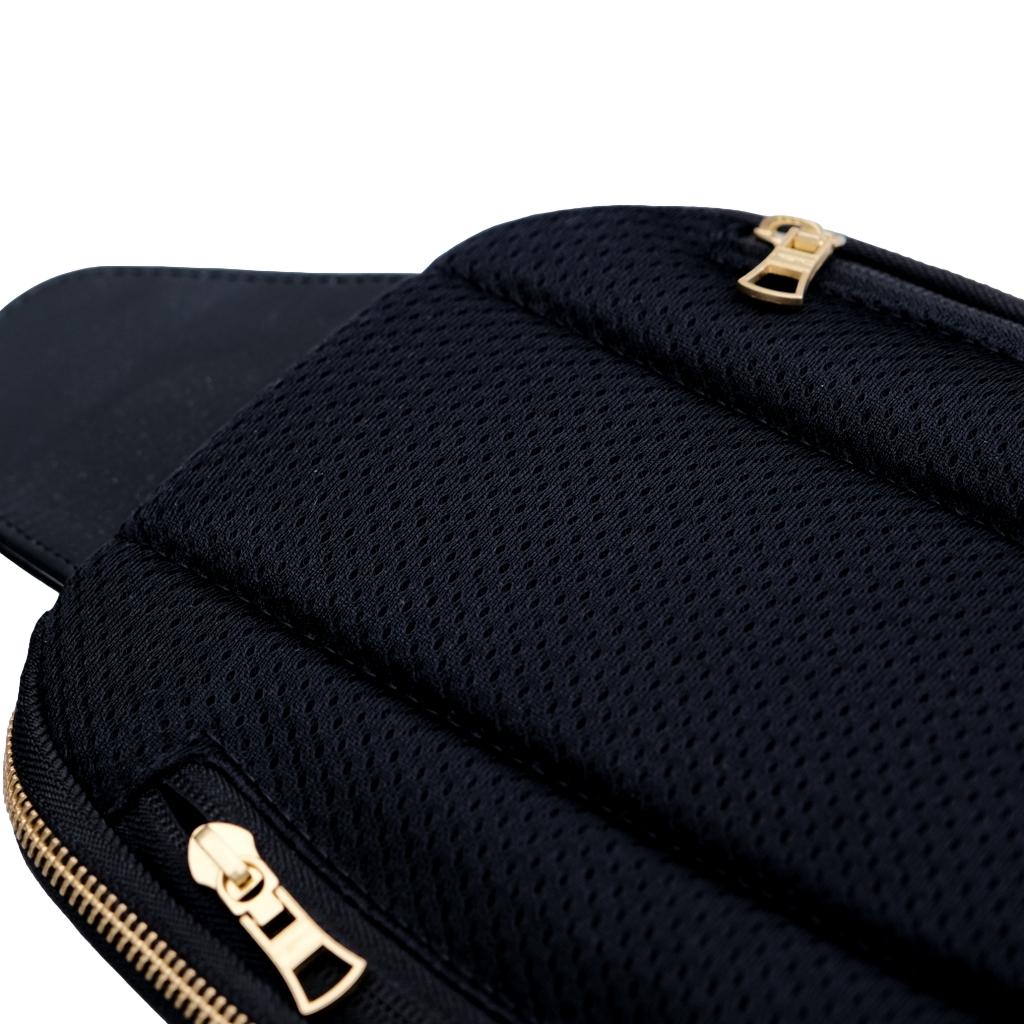 Master-piece "Gloss" Leather Sling Bag