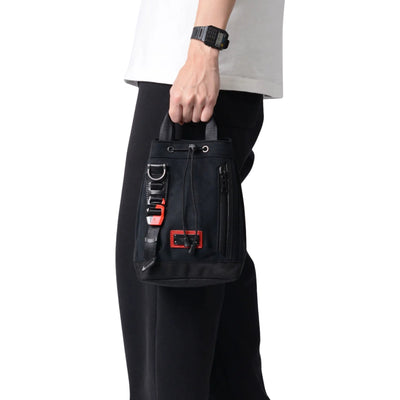 Master-piece x Toyota Gazoo Drawstring Shoulder Bag