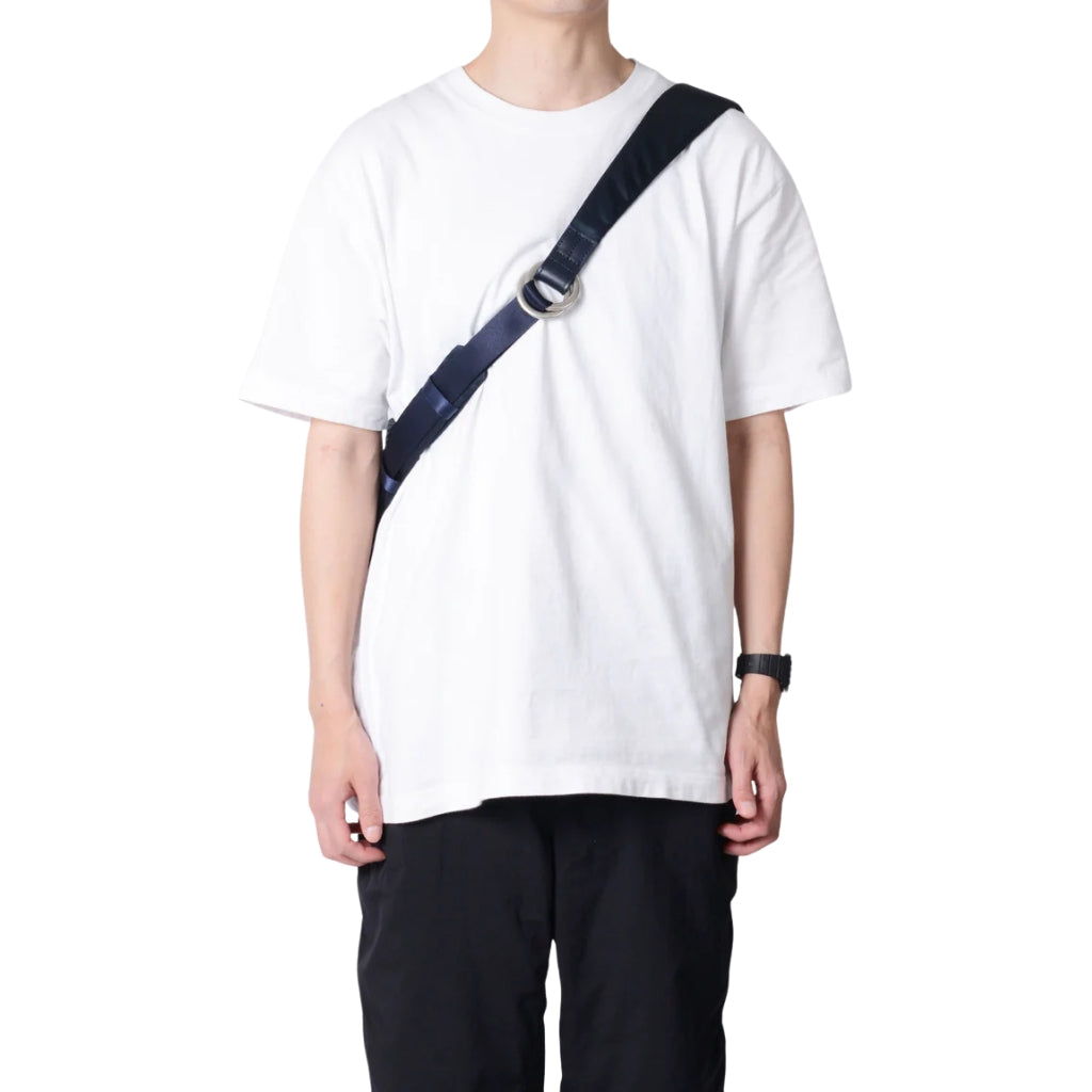 Master-piece "Ark Solid" Shoulder Bag (Navy)