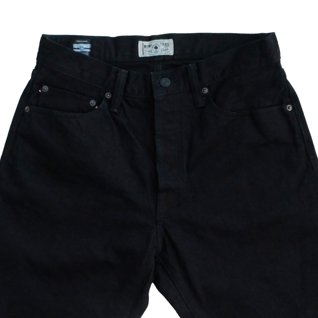 Momotaro Indigo x Black Selvedge Jeans (Narrow Tapered