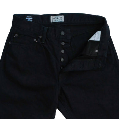 Momotaro Indigo x Black Selvedge Jeans (Classic Straight)