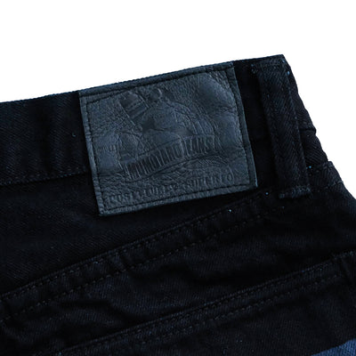 Momotaro Indigo x Black Selvedge Jeans (Classic Straight)