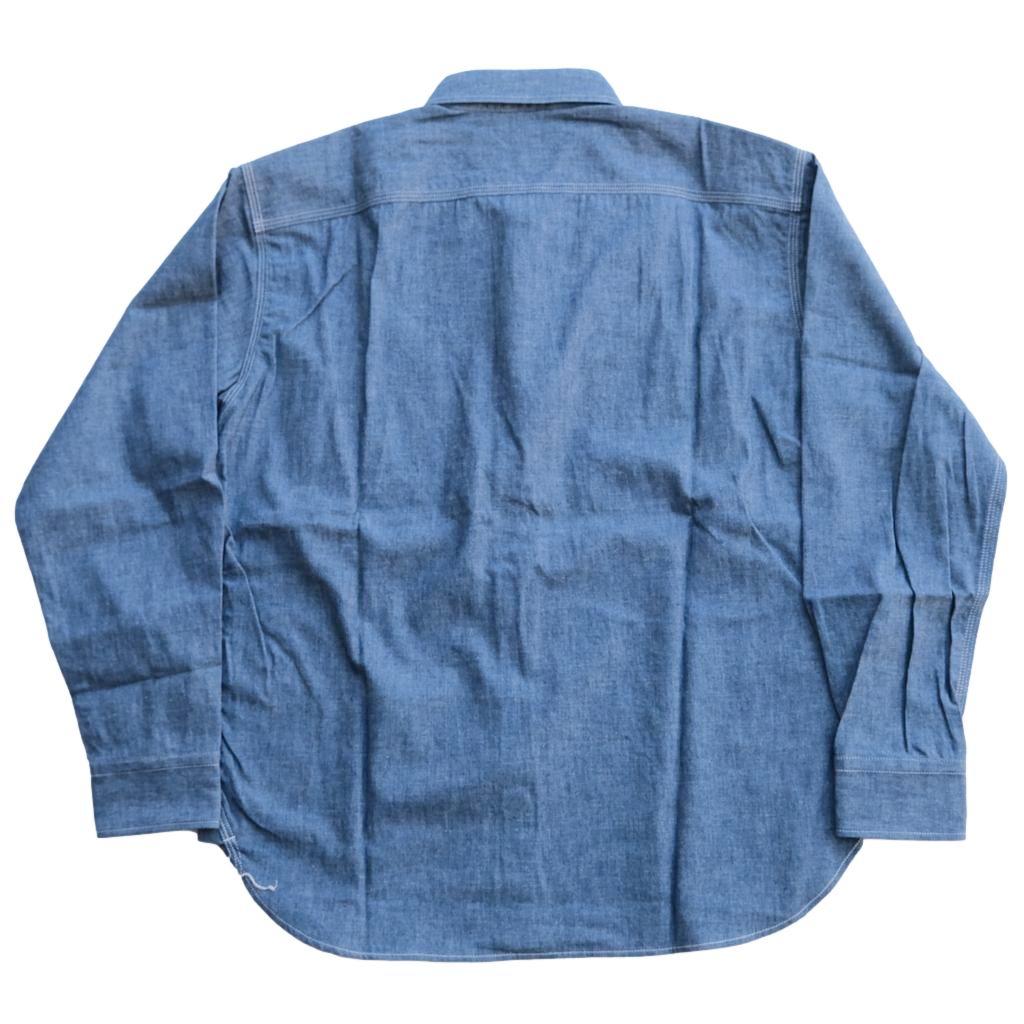 Momotaro 5oz. Selvedge Chambray Work Shirt